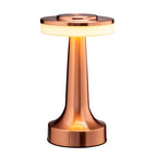 O’Bright Portable LED Table Lamp with Touch Sensor, 3-Levels Brightness, Rechargeable Battery Up to 48 Hours Usage, Night Light for Kids Nursery, Nightstand Lamp, Bedside Lamp (Rose Gold) - color: Rose Gold