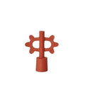 Bloomingville Scalloped Taper Candleholder, Terra-Cotta Color