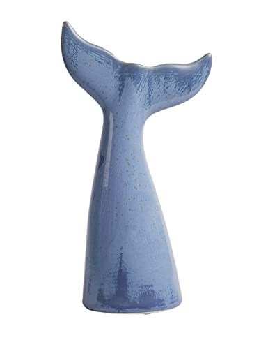 SEINHIJO Ceramic Flower Vase Modern Decor Sculpture Ocean Figurine Statue Table Centerpiece Art for Home Office Gift 8.3 Inch - size: Medium