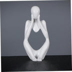 ORFOFE Mid Century Modern Decor Abstract Sculpture Home Supply Living Room Decor Wall Aesthetic