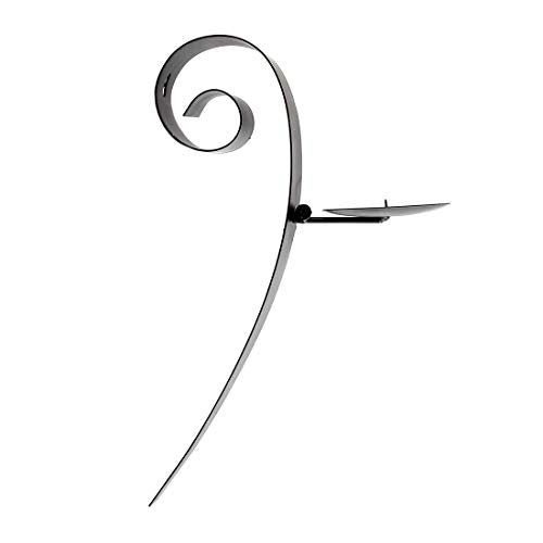 Lily’s Home Pillar Candle Wall Sconces, Hanging Iron Metal Decor Art Set of 2 - color: Hanging Iron Decor