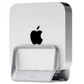 AFOOYO Mac Mini Stand, ABS Vertical Holder - Universal Fit for Mac Mini 2010-2024 M1 M2 M4 Pro, Compatible with Laptop & Mini PC (Gray)