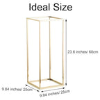 Gold Flower Stand for Table: 23.6” Tall Centerpiece Stand for Wedding Table Reception Floral Center Pieces with Home Decoration Party Event 2 PCS - size: 23.6 INCH-2PCS