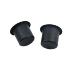 Coshar 30pcs Candle Holders Candlestick Holder Cup Candle Drip Protectors Empty Case for Candle Making, 30x25mm, Aluminum - size: 30x25mm(Black)