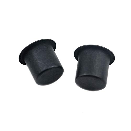 Coshar 30pcs Candle Holders Candlestick Holder Cup Candle Drip Protectors Empty Case for Candle Making, 30x25mm, Aluminum - size: 30x25mm(Black)