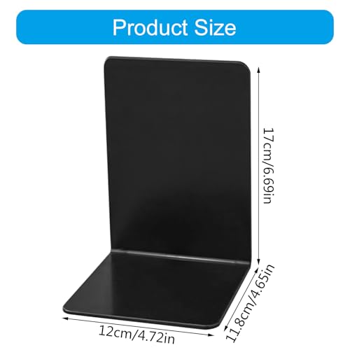 Book End L-Shaped Bookends Book Holders Shelf Bookends Support Rack Book Stoppers Decorative Bookends for Office