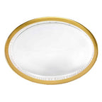 Nicole Miller - Soap Dish, Glass Countertop Accessories, Dorm Room Essentials (Louise Collection, Clear) - size: Soap Dish