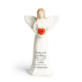70th Birthday Gifts for Women, Happy 70th Birthday Gifts for Mom, Grandma, Aunt, Mother-in-Law, Friend, Ceramic Angel Figurine - color: Sy0223