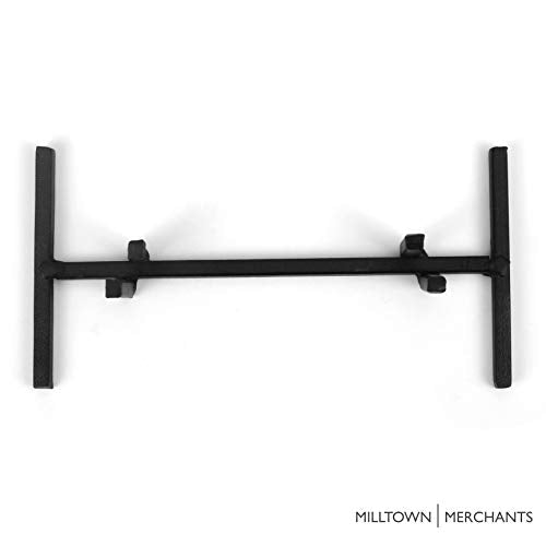 Milltown Merchants Metal Display Stand - Great for Displaying Ceramic Tiles, Plaques, and Warm Glass Art Creations - Portable Stand for Trade Show, Office, or Home (1, Small Modern Base Stand) - color: Small Modern Base Stand