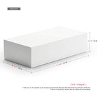 Oirlv Solid Wood Minimalism Style Jewelry Display Stand Showcase Jewelry Organizer Square Holder (SM05205) - color: SM05205