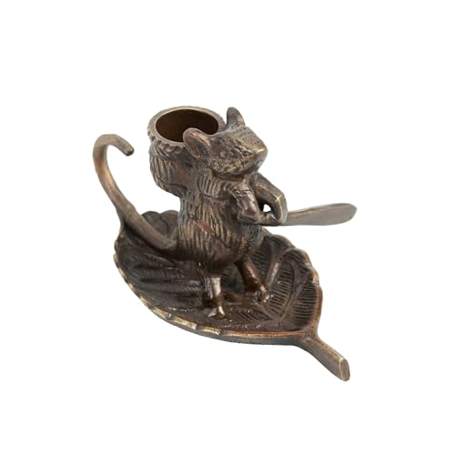 Intrepid Mouse Candleholder