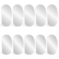 10 Pcs Metal Ribs for Pottery Clay Scraper Stainless Steel Pottery Tools Clay Ribs Serrated Sculpture Cutter Scraper Crafts Tool Ceramics Sculpting Tools Kit for Texturing Modeling Potter Artists