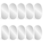10 Pcs Metal Ribs for Pottery Clay Scraper Stainless Steel Pottery Tools Clay Ribs Serrated Sculpture Cutter Scraper Crafts Tool Ceramics Sculpting Tools Kit for Texturing Modeling Potter Artists