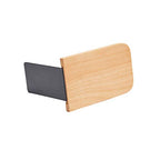 Pandapark Wood Bookends,Non-Skid Bookend for Shelves,Heavy Duty Bookends,Book Stand for Books/CDs,1 Pair - color: Beech-a