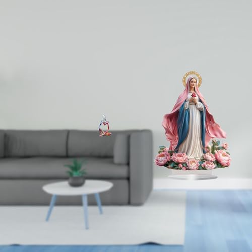 Baoblaze Abstract Thinker Resin Acrylic Figurine Sculpture Freestanding Decorative Collectible Ornament for Bedroom Office Shop Bookshelf Drawer Table Festival