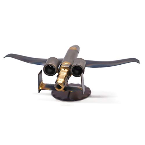 Warthog Plane Collectible Handmade Metal Art Figurine, Desk Accessories, Trophy, Boss Gift, Home Office Décor, Aircraft - style: Warthog Plane