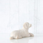 Willow Tree Love My Dog (Small, Lying Down), Always with me, Full of Personality Gift for Dog Owners of Miniature Breeds, New Pet Adoption or Bereavement, Sculpted Hand-Painted Figure