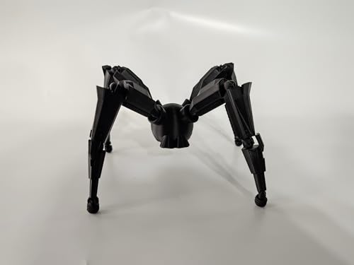 3D Printed Arc Leaper Mechanical Creature 5.1 Inch Sculpture Sci Fi Home Office Desk Decor-Black - color: Leaper-black