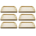 Make Market 13" Wooden Tray, 6 Pack