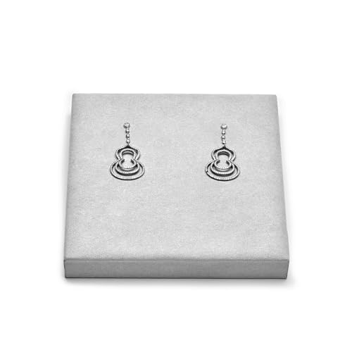 Oirlv Microfiber Jewelry Display Storage Tray Stud Earrings Tray Multi-Compartment Dresser Jewelry Tray - style: P13517