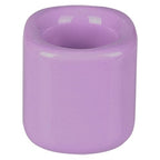 Mega Candles 10 pcs Lavender 1/2 Inch Diameter Ceramic Chime Ritual Spell Candle Holders, Great for Casting Chimes, Meditation, Rituals, Spells, Vigil, Witchcraft, Wiccan Supplies - color: Lavender, size: 10 Pieces