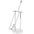 Perpetual Motion Desk Toy Noiseless Swinging Desk Sculpture Relaxing Motion Ornament Elegant Desktop Stress Reliever for Desktop Decorations