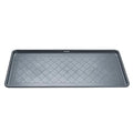 All Weather Boot Tray, Extra Large Size by Trimate -Water Resistant Plastic, Multi-Purpose for Shoes, Pet Feeding Trays, Mudroom Entryway, Garage, Indoor or Outdoor – Extra Large, 40”x20”(Grey) - style: Grey