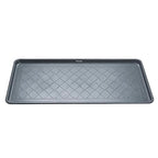 All Weather Boot Tray, Extra Large Size by Trimate -Water Resistant Plastic, Multi-Purpose for Shoes, Pet Feeding Trays, Mudroom Entryway, Garage, Indoor or Outdoor – Extra Large, 40”x20”(Grey) - style: Grey