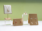Acrylic ring risers for display, Clear jewelry stand display risers, Retail earring riser for display home decor【1.57 L x1.57 W x3.15 H inch】 - size: 1.57 L x1.57 W x3.15 H inch