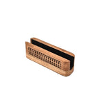 NIRMAN Laptop Stands Acacia Wood Vertical Laptop Stand for Desk Suitable for laptops Gaming Laptops, IPad, Tablets (8" x 2.3" x 2.5")