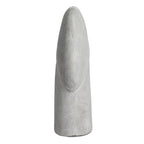 Bloomingville Modern Terracotta Abstract Vase, Grey - color: Distressed Grey
