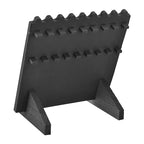 MOOCA Wooden Plank Necklace Jewelry Display Stand for 8 Necklaces, Jewelry Display Holder, Wood Plank Storage Holder, Jewelry Stand, Black Color - color: Black
