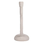 Bloomingville Modern Sculptural, Ivory Taper Candle Holder, Cream