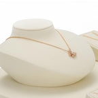 Microfiber Jewelry Bust Display Necklace Pendant Microfiber Jewelry Necklace Display Stand for Showcase(Beige) - color: Beige