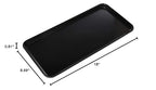 Cambro 918MT110 9" x 18" Black Fiberglass Market Tray