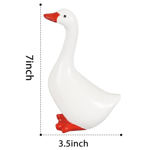 Desk Goose Table Decorations Office Decor for Women Desktop Goose 7 inch Desk Decor for Women Desk Accessories Figurines - color: Desk Goose 7 Inch
