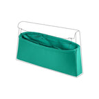 DGAZ Silk Purse Organizer Insert Fits Hermes Kelly Elan Bags，Silky Smooth Bag Organizer，Luxury Handbag & Tote Shaper(Menthe) - color: Menthe