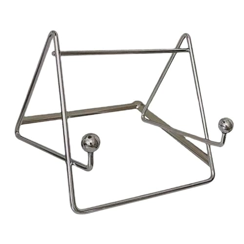 Semme Stainless Steel Desktop Tablet Stand Minimalist Multifunctional Holder for Phone Books Tablets