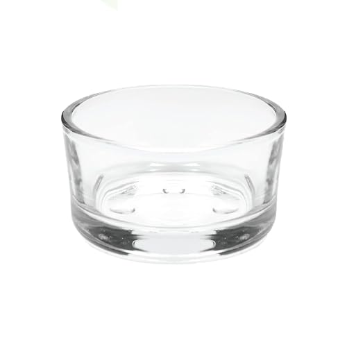 WGV Tea Light Votive Candle Holder 2x1.2 H, Clear Stubby Utility Cylinder Glass, Small Home Accent Decor, 1 Pc - color: Clear-stubby-2"