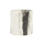 Bloomingville Marble Taper Holder, Black Mélange - size: 2" Round x 2"H