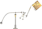 Sunnytech Steel Balance Robot with Memo Clip Kinetic Art Balance Toy Balancing Decompressive Home Offic Decor Desk Decor Science Psychology Toy WJ078 - style: WJ078