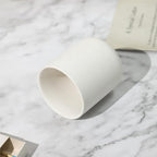 Minimalist Cylindrical Candle Cup, Clean Lines, Enhances Space Exquisiteness(Grey150ml 6.2x6.2x7cm) - size: Grey150ml 6.2x6.2x7cm