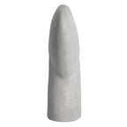 Bloomingville Modern Terracotta Abstract Vase, Grey - color: Distressed Grey