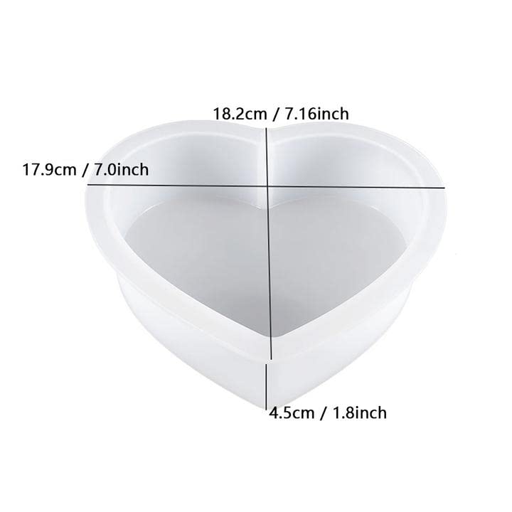 Bookends Resin Molds Set Book Stopper Organize Silicone Mold Crystal Epoxy Resin Molds for Books Office Desktop Organizer (Heart Shape, Round, Hexagon) - color: 3 Bookend molds