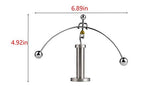 Sunnytech Steel Balance Physics Toy Weightlifter Kinetic Art Balance Toy Balancing Decompressive Science Home Office Toy for Desk Decor WJ020 - style: WJ020