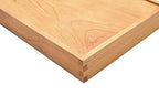pandapark Wood Organizer Tray,Black Walnut,Desk & Drawer Storage Box (Cherry Master-4) - color: Cherry Master-4