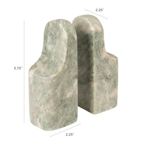 Bloomingville Marble Bookend, Green