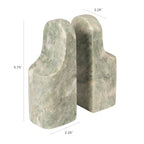 Bloomingville Marble Bookend, Green