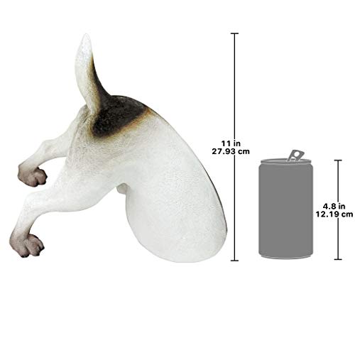 Design Toscano Terrence The Terrier Digging Pet Dog Statue - style: Terrence White