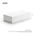 Oirlv Solid Wood Minimalism Style Jewelry Display Stand Showcase Jewelry Organizer Square Holder (SM05204) - color: SM05204